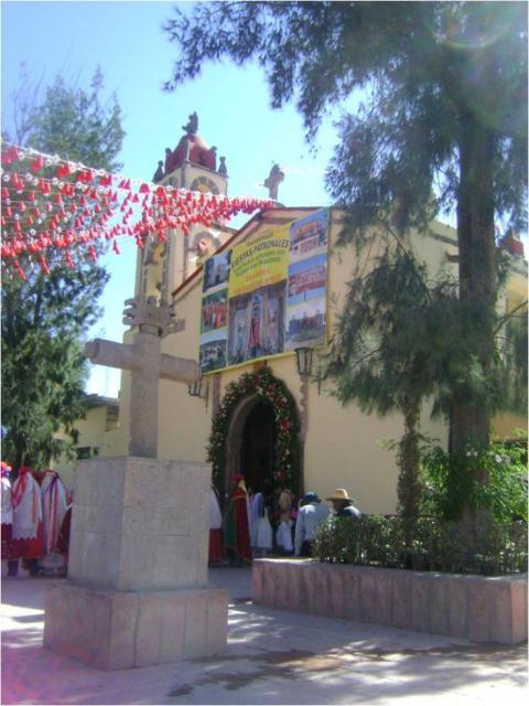 iglesia de tlaxcalilla en la feria 2009