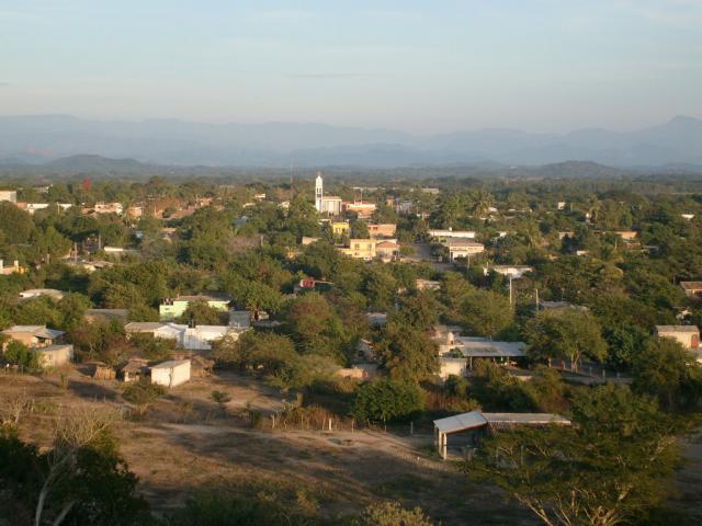 Iglesia de chilapa nayarit  desde la piedra