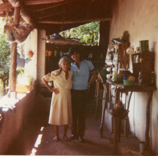 mi abuelita rita y yo