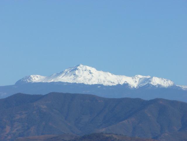 Nevado de tocula foto tomada desde Ixcapuzalco, Gr