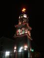 Torre de zurumucapio de noche
