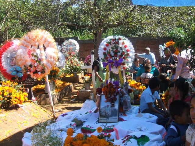 Dia de muertos en San angel Zurumucapio