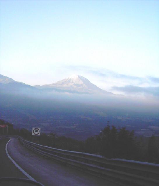 Pico de Orizaba Brumoso